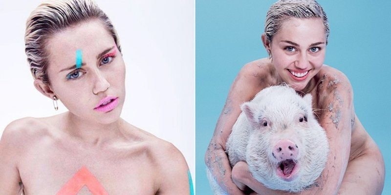 Miley Cyrus Lesbian Nude